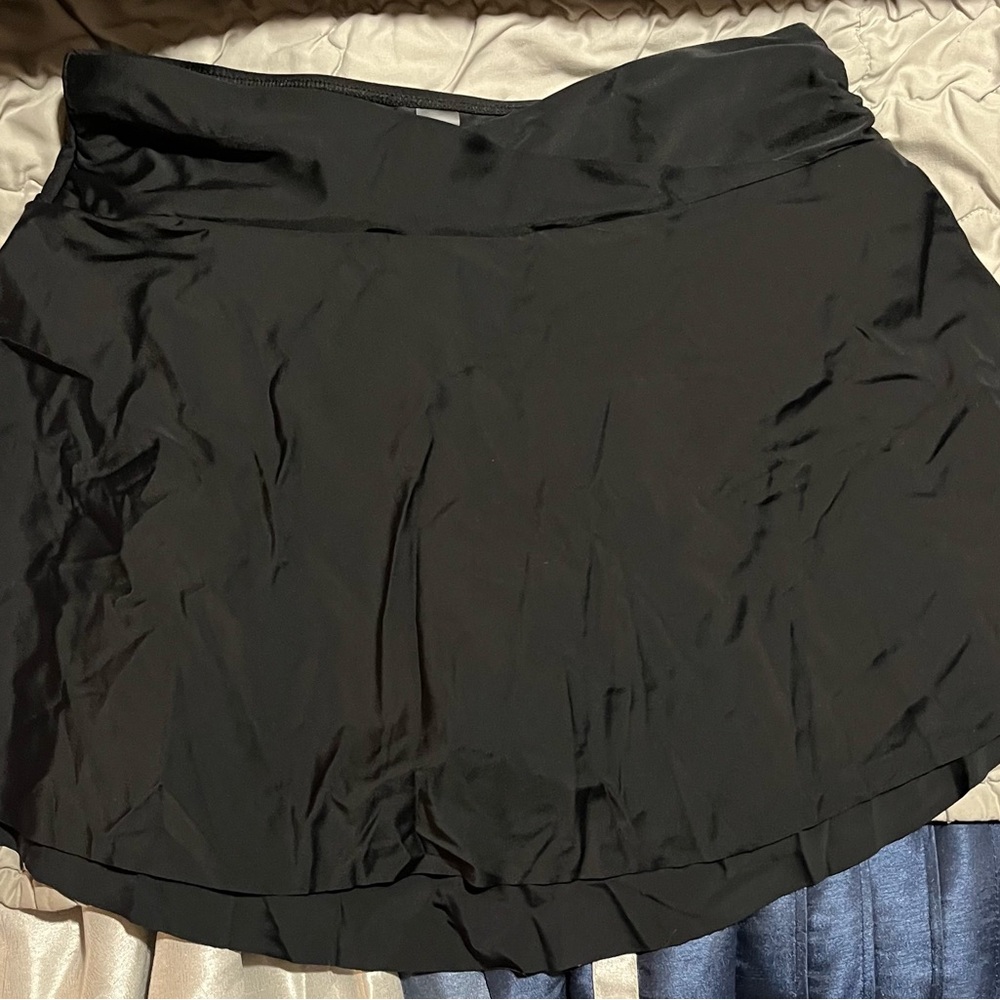 Black Swim Skirt